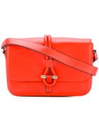Tila March - Romy Shoulder Bag - Women - Cotton/leather - One Size, Yellow/orange, Cotton/leather