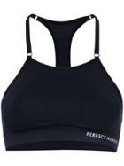 Perfect Moment - Intarsia Fitness Top - Women - Spandex/elastane/polyimide - Xs, Black