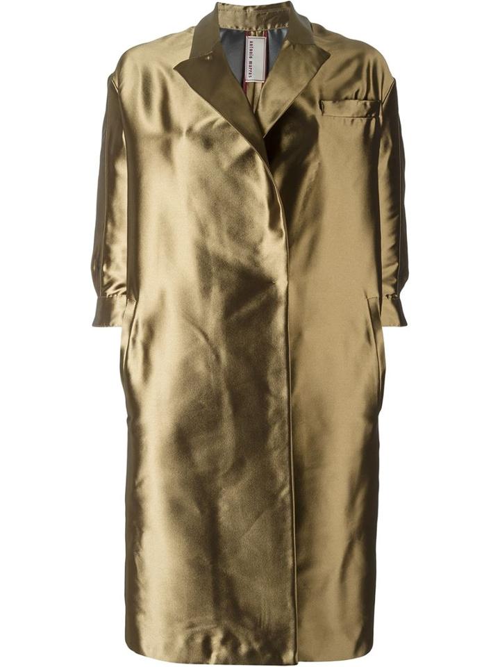 Antonio Marras Oversize Glossy Trench Coat