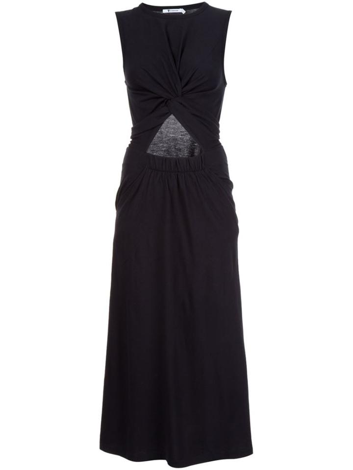 T By Alexander Wang Twist Jersey Dress