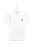 Stone Island Kids Knot Print T-shirt, Boy's, Size: 6 Yrs, White