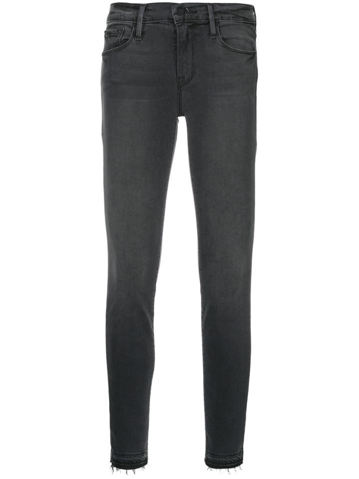 Frame Denim Le Skinny Jeans - Grey