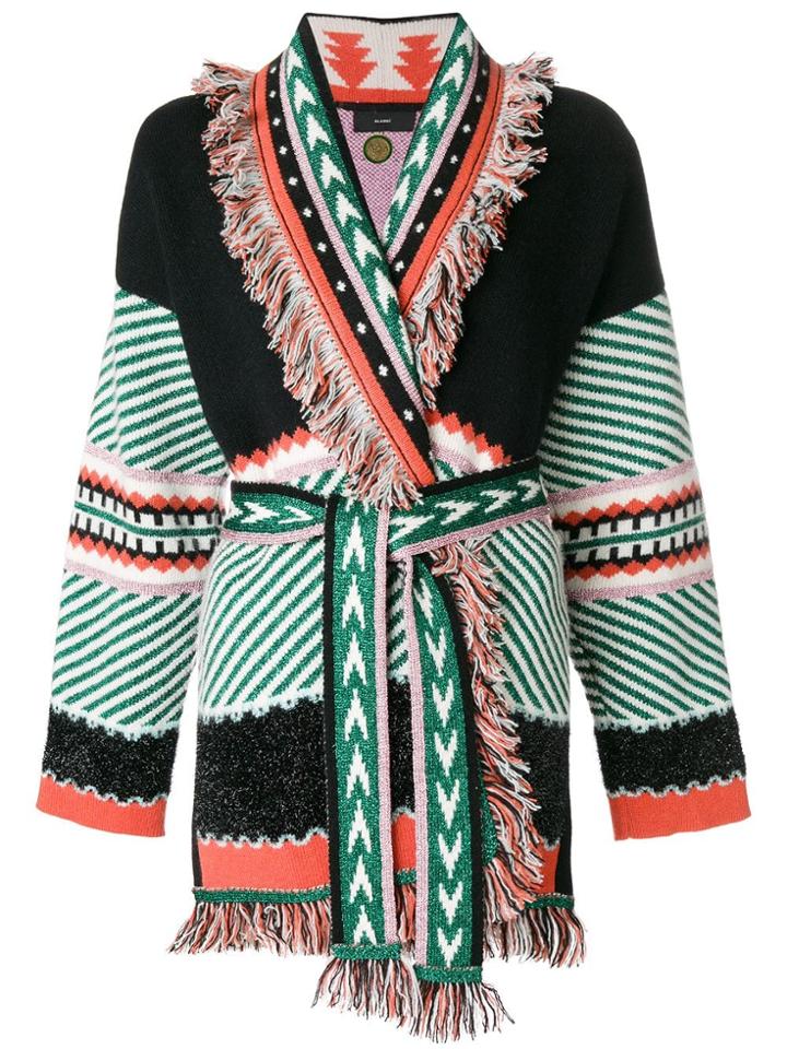 Alanui Thunderbolt Cardigan - Black