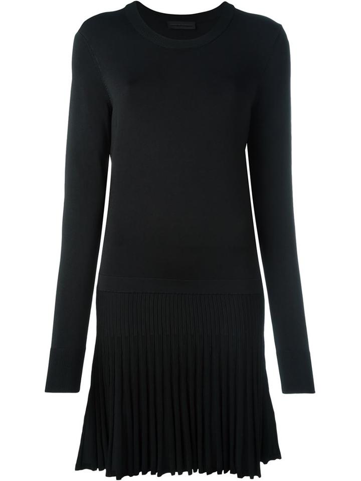 Diesel Black Gold Pleated Jumper Dress