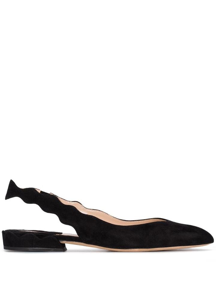 Chloé Lauren Slingback Pumps - Black