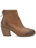 Marsèll Rear Zip Ankle Boots - Brown