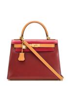 Hermès Vintage 28cm Kelly Sellier Bag - Red
