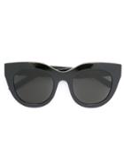 Le Specs Air Heart Sunglasses, Women's, Black, Plastic