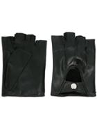 Ann Demeulemeester Fingerless Joris Gloves - Black
