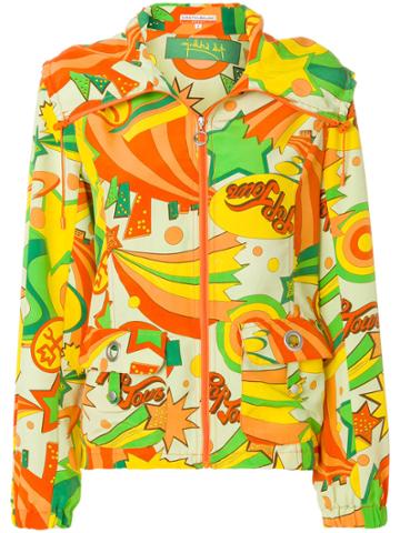 Jc De Castelbajac Vintage Printed Jacket - Multicolour