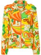 Jc De Castelbajac Vintage Printed Jacket - Multicolour