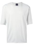 Laneus Round Neck T-shirt, Men's, Size: Medium, White, Cotton