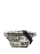 Zanellato Graffiti Print Belt Bag - White
