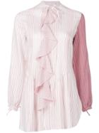Jw Anderson Contrast Sleeve Shirt - Pink