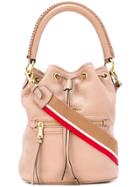 Miu Miu Bucket Tote Bag - Pink & Purple