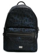 Dolce & Gabbana Leopard Print Backpack