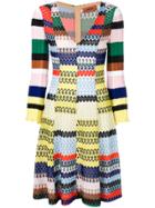 Missoni Colour-block Sweater Dress - Multicolour