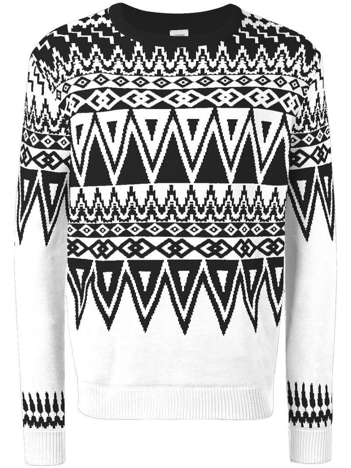 Opening Ceremony Umd X Opening Ceremony Jumper, Men's, Size: Xl, White, Merino