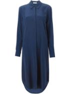 Equipment Shirt Dress, Women's, Size: M, Blue, Silk