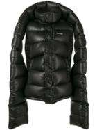 Balenciaga - Oversized Padded Coat - Women - Feather Down/polyamide - 36, Black, Feather Down/polyamide