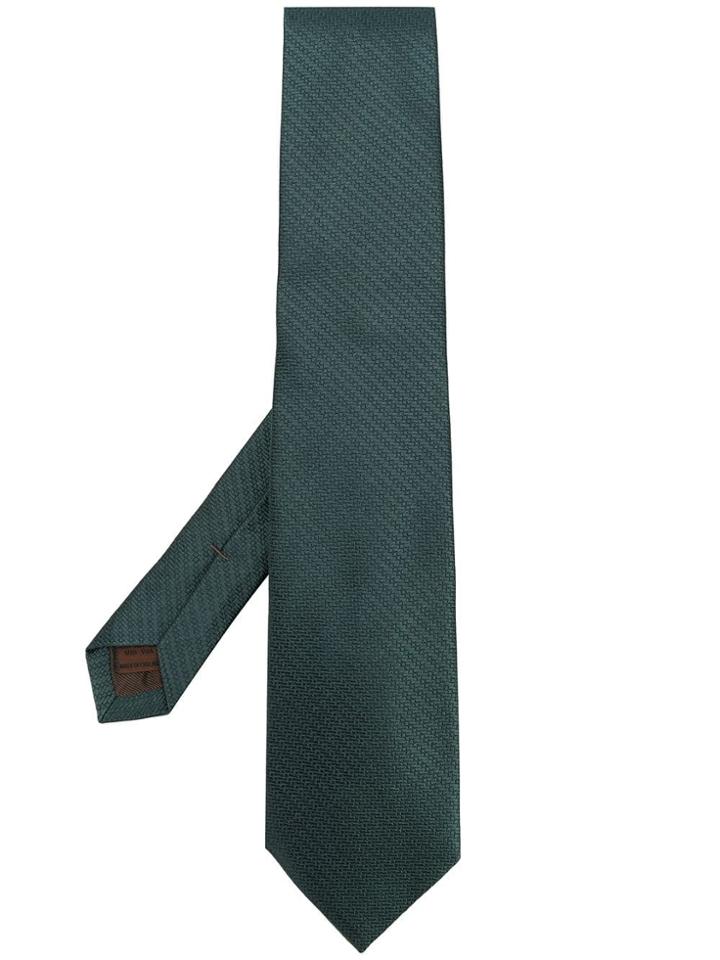 Church's Plain Classic Tie - Green