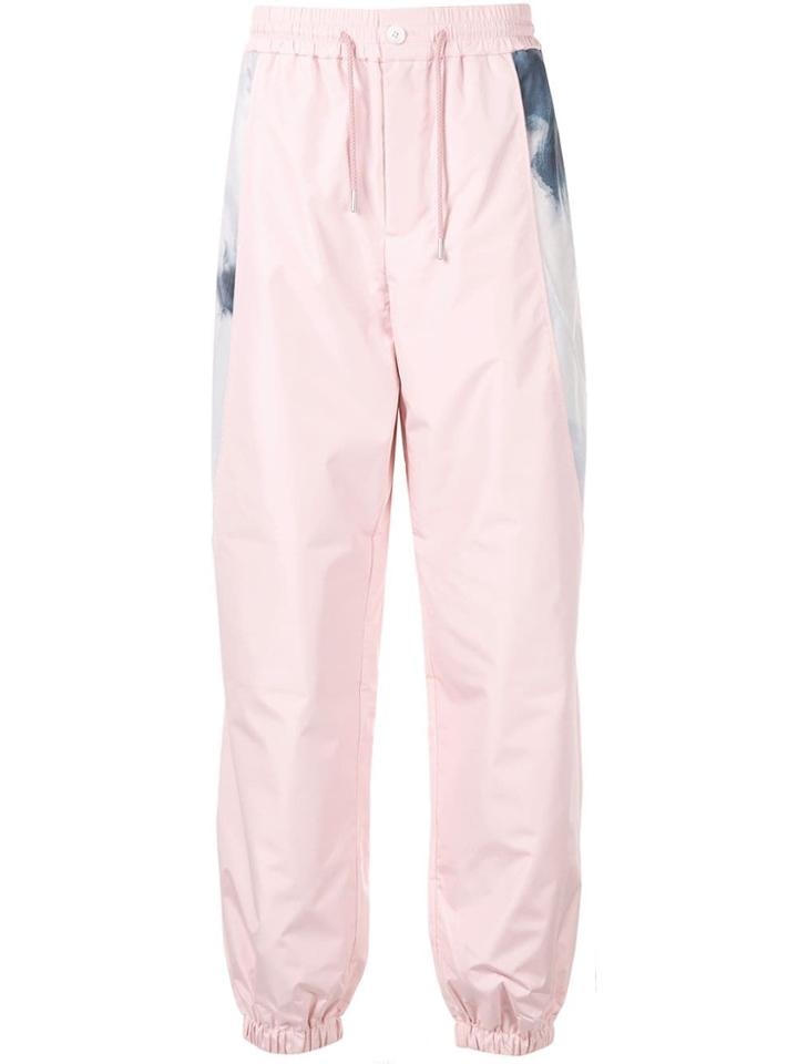Fengchen Wang Panelled Track Pants - Pink