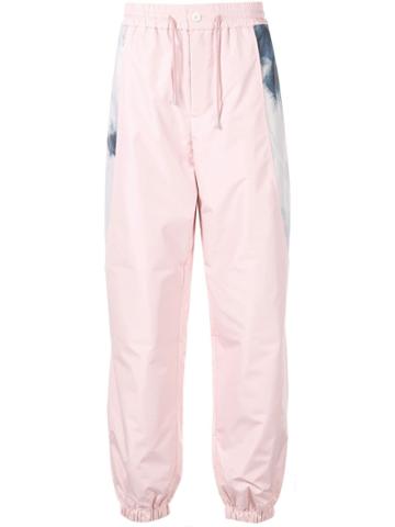 Fengchen Wang Panelled Track Pants - Pink