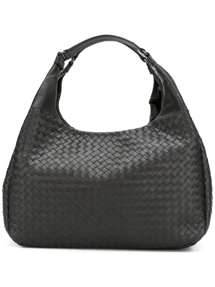 Bottega Veneta Interlaced Leather Tote - Brown