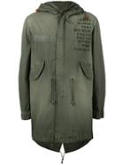 Mr & Mrs Italy - Hooded Parka - Men - Cotton - S, Green, Cotton