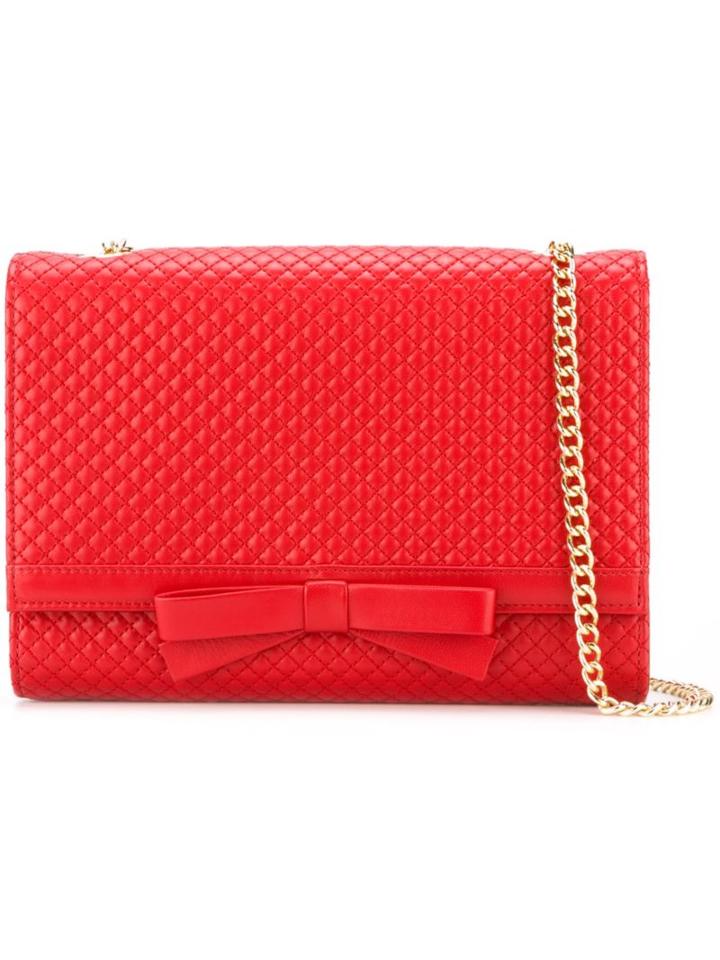 Boutique Moschino Chain Medium Crossbody Bag, Women's, Red