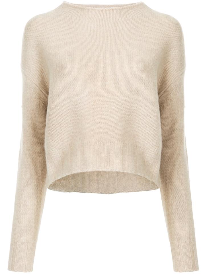 Estnation Cropped Jumper - Nude & Neutrals