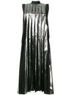 Marni Pleated Midi Dress - Black