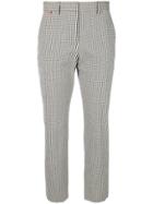 Paul Smith Plaid Cropped Trousers - Multicolour