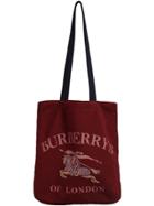 Burberry Archive Logo Tote - Red