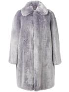 Hope Faux Fur Coat - Grey