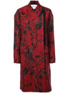 Derek Lam 10 Crosby Jacquard Coat - Red
