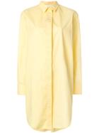 Cédric Charlier Shirt Dress - Yellow & Orange