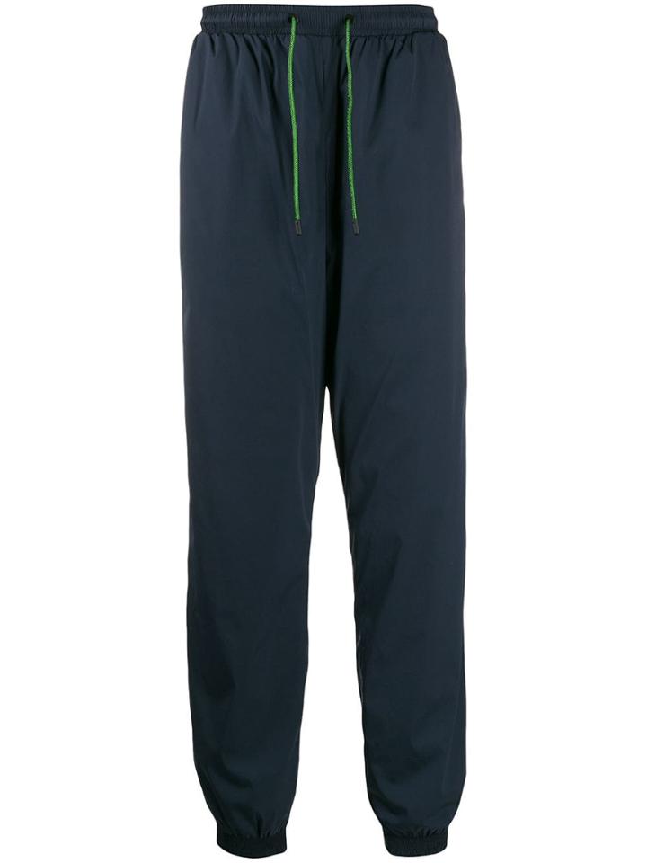 Fendi Bag Bug Eyes Track Pants - Blue