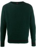 Mp Massimo Piombo Honeycomb Knit Jumper - Green