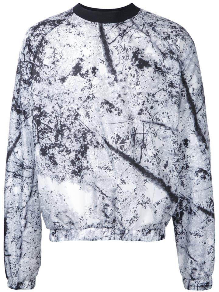 Msgm Printed Crew Neck Top - Multicolour