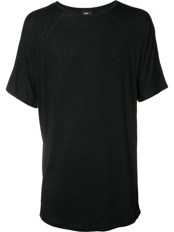 Publish Plain T-shirt, Men's, Size: Xxl, Black, Spandex/elastane/rayon