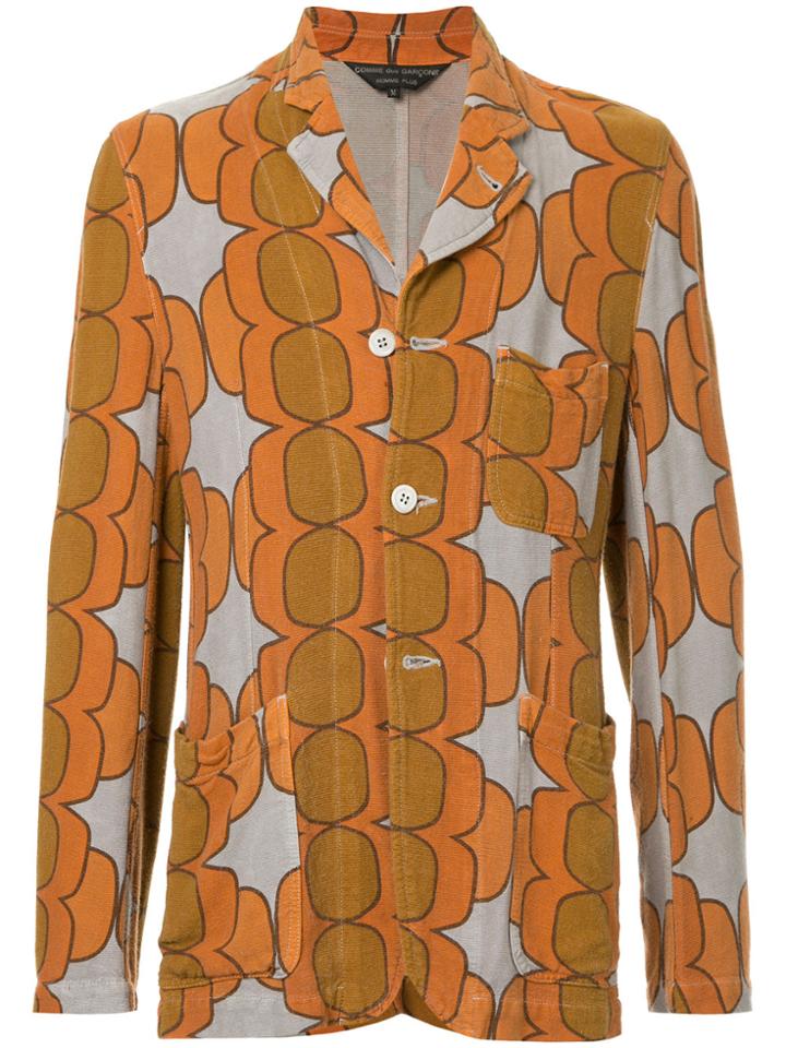 Comme Des Garçons Vintage Psychedelic Print Jacket - Yellow & Orange