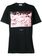 Ih Nom Uh Nit Flamingo Printed T-shirt - Black
