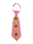 Gucci Embroidered Pineapple Silk-blend Tie