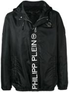 Philipp Plein Printed Logo Jacket - Black