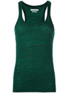 Isabel Marant Étoile Striped Vest Top, Women's, Size: Medium, Green, Cotton/linen/flax