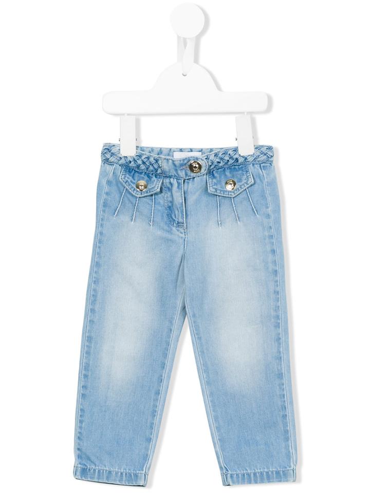 Chloé Kids Regular Jeans, Toddler Girl's, Size: 36 Mth, Blue