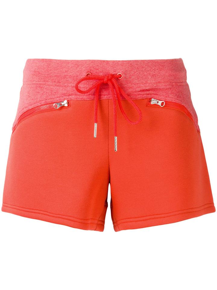 Adidas By Stella Mccartney Essentials Knit Shorts, Women's, Size: Xs, Yellow/orange