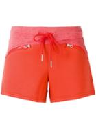 Adidas By Stella Mccartney Essentials Knit Shorts, Women's, Size: Xs, Yellow/orange