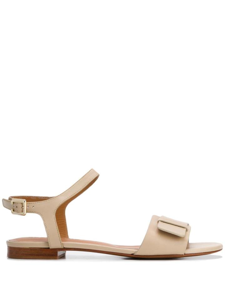 Clergerie Buckle Sandals - Neutrals